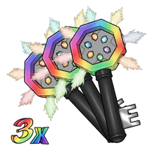 3x Prismatic Key