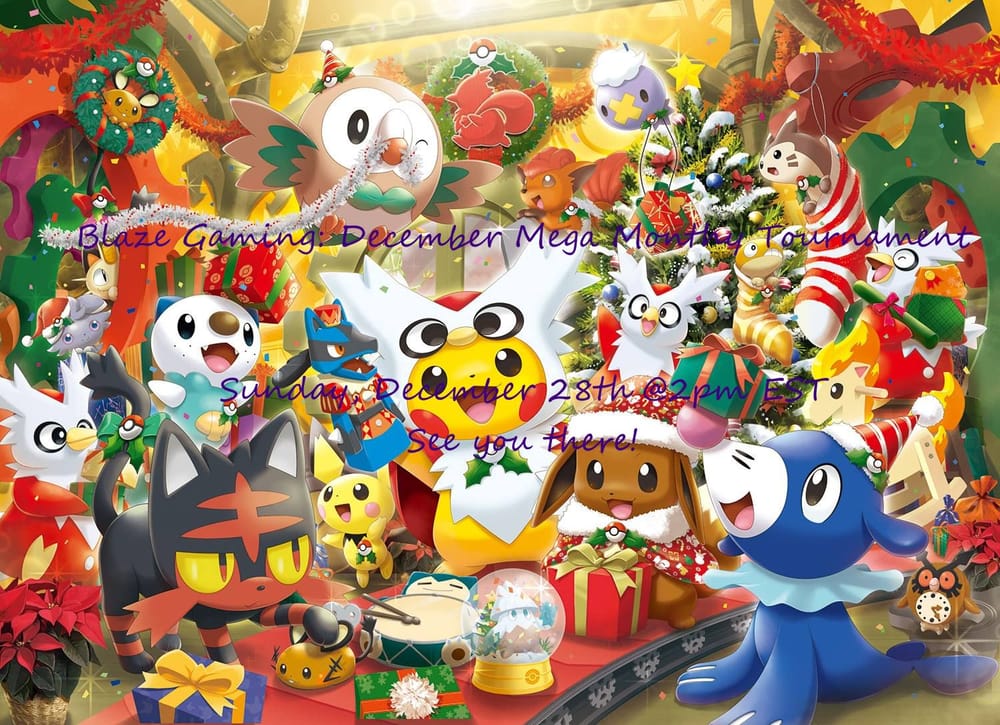 ❄️December - Mega Monthly Tournament! ❄️
