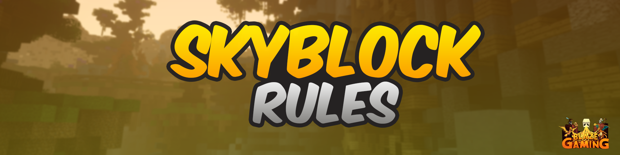 Skyblock Rules