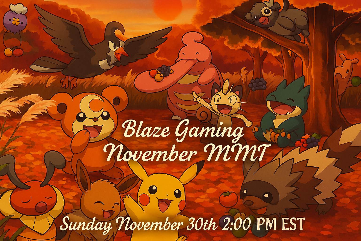 🍂November - Mega Monthly Tournament! 🍂