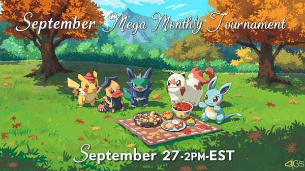 🍂September - Mega Monthly Tournament! 🍂